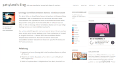 Desktop Screenshot of blog.pattyland.de